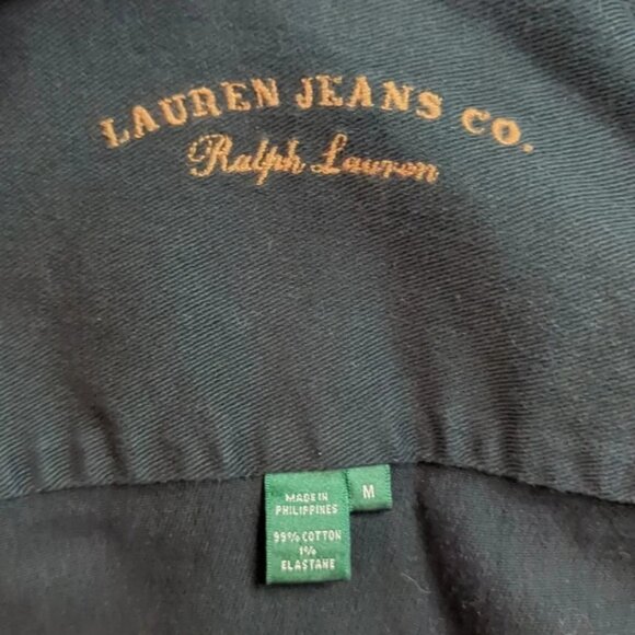 Lauren Jeans Co. Jean Jacket. Excellent Condition. Size Medium. - Picture 6 of 9